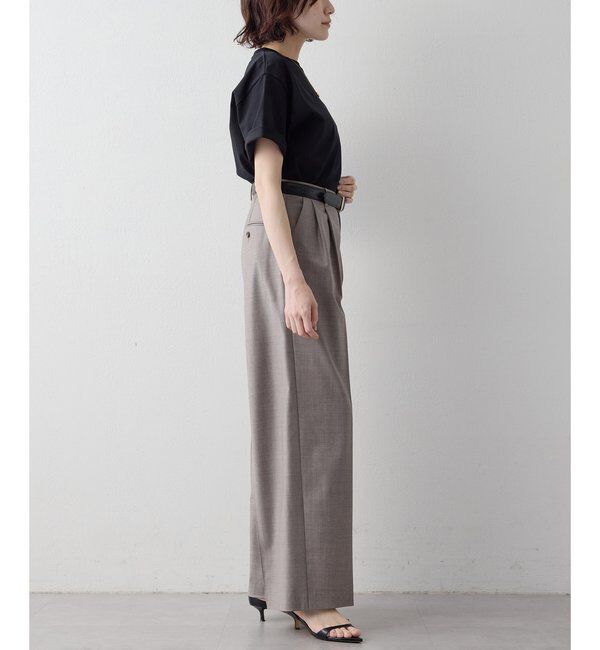  「【Drawing Numbers】ハイツイストプレーンTシャツ」|Tシャツ・カットソー|