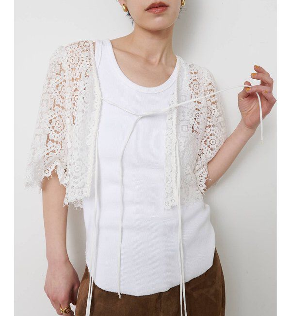  「レースボレロ」|シャツ・ブラウス|