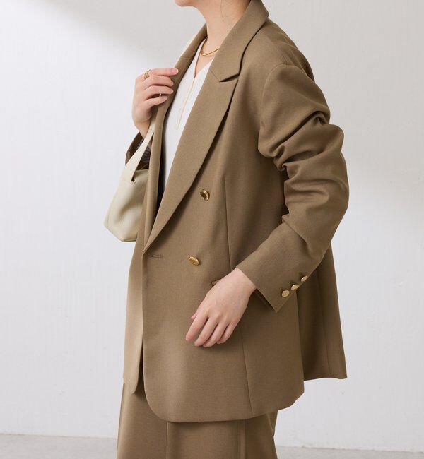  「ウールライクダブルジャケット」|デニムジャケット|