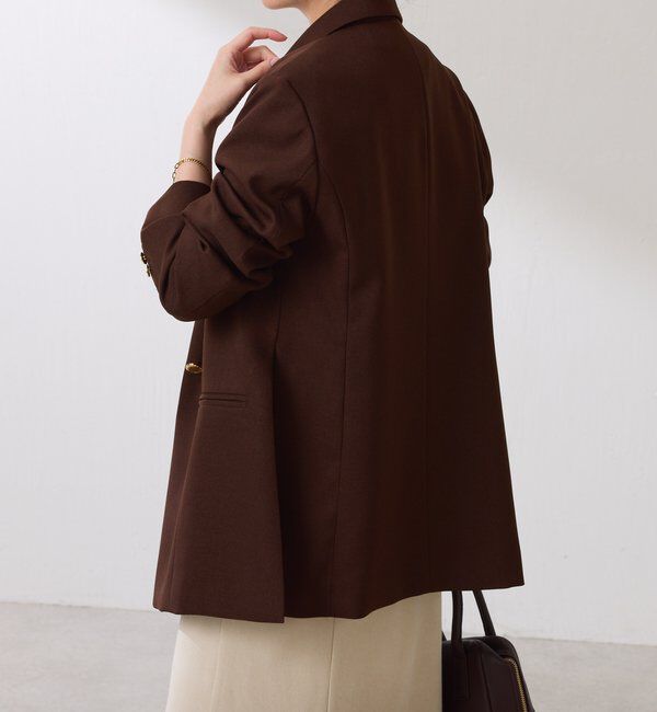  「ウールライクダブルジャケット」|デニムジャケット|