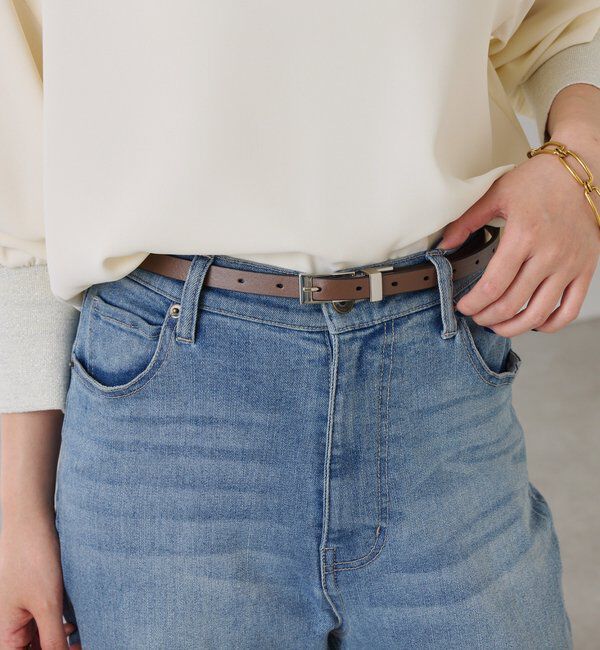  「スリムリバーシブルベルト」|ベルト|