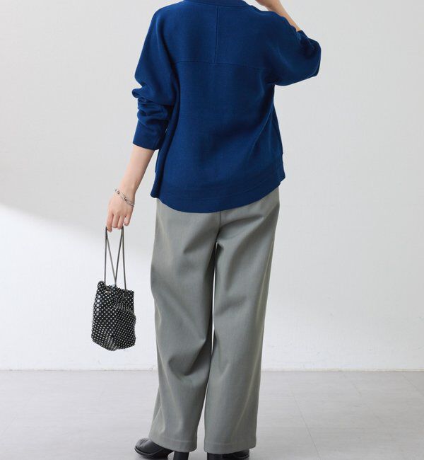  「裏起毛ボンディングイージーパンツ」|チノ|