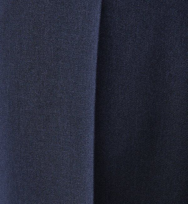  「ウールライクストレートパンツ」|チノ|