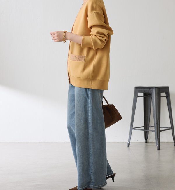  「ハーフミラノニットカーディガン」|ニット・セーター|