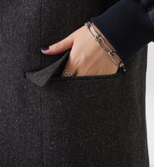  「3つ釦コンビスリーブジャケット」|ベスト・ジレ|