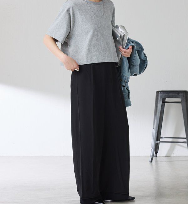  「Q.anos レイヤードTシャツ」|Tシャツ・カットソー|