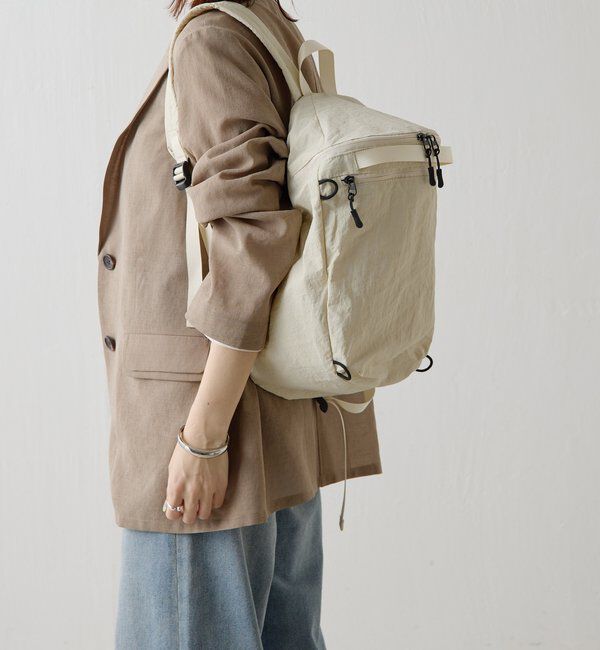  「【PAPILLONNER/パピヨネ】《小さく畳める》パッカブルリュック」|トートバッグ|