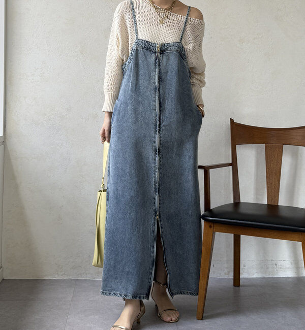  「リヨセルデニムジャンスカ」|ワンピース|