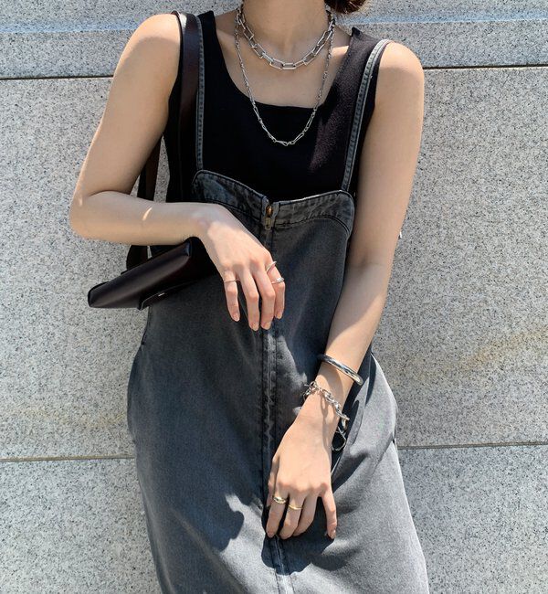  「リヨセルデニムジャンスカ」|ワンピース|