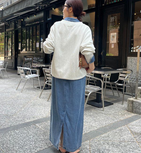  「【新色追加】【インフルエンサー OKOCHI企画】ハーフジップスウェット」|Tシャツ・カットソー|