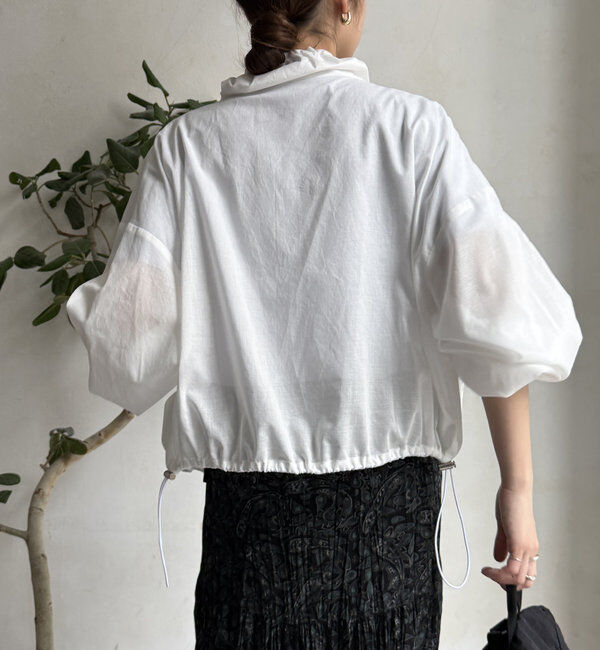  「【新色追加】綿ローンドロストブルゾン」|ブルゾン・スタジャン|