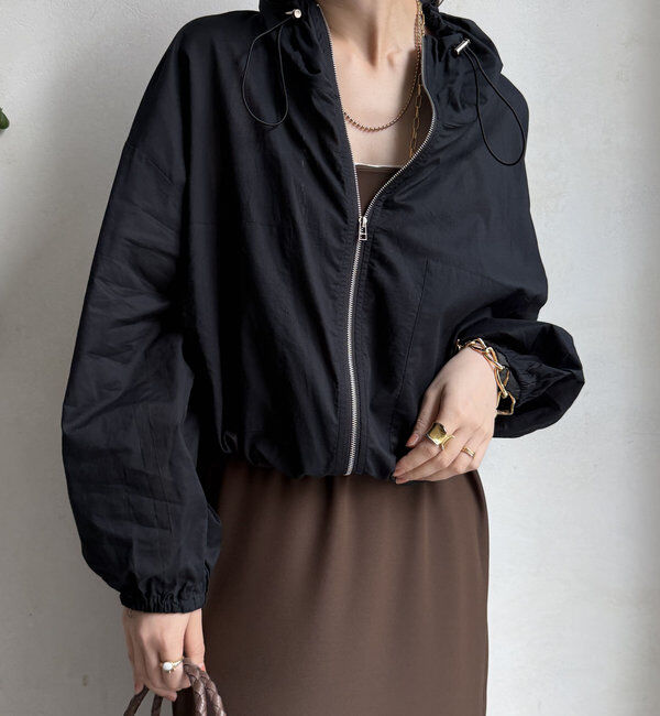  「【新色追加】綿ローンドロストブルゾン」|ブルゾン・スタジャン|