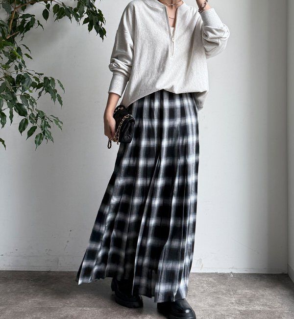  「チェックプリーツスカート」|スカート|