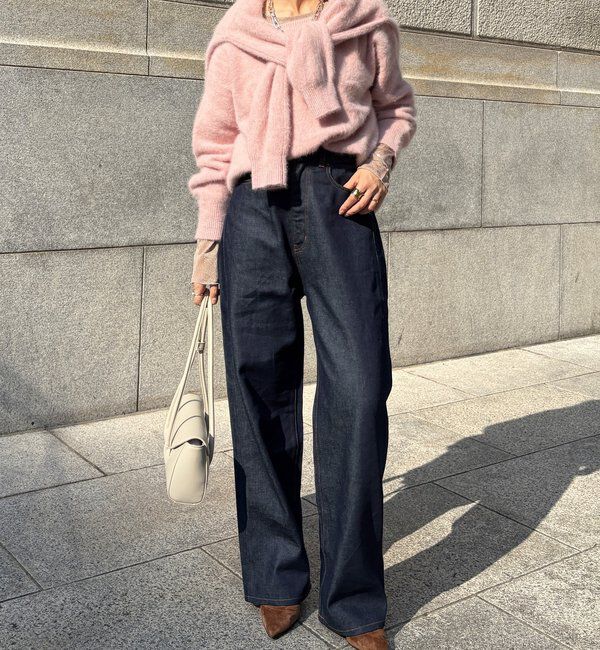  「ファーカシミヤプルオーバー」|ニット・セーター|