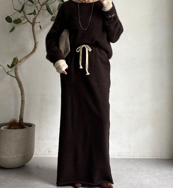  「ファーカシミヤプルオーバー」|ニット・セーター|