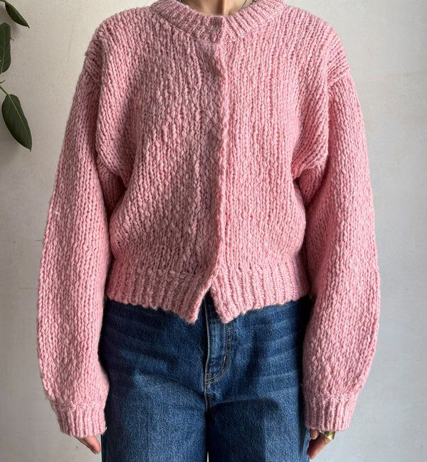  「ローゲージニットカーディガン」|カーディガン|