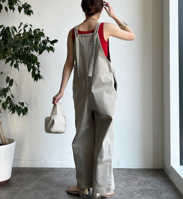  「【WEB限定】深Vサロペット」|ワンピース|