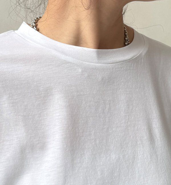  「裾レースアシメTEE」|Tシャツ・カットソー|