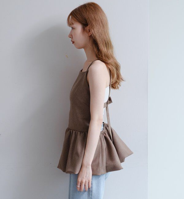  「バルーンキャミビスチェ」|シャツ・ブラウス|