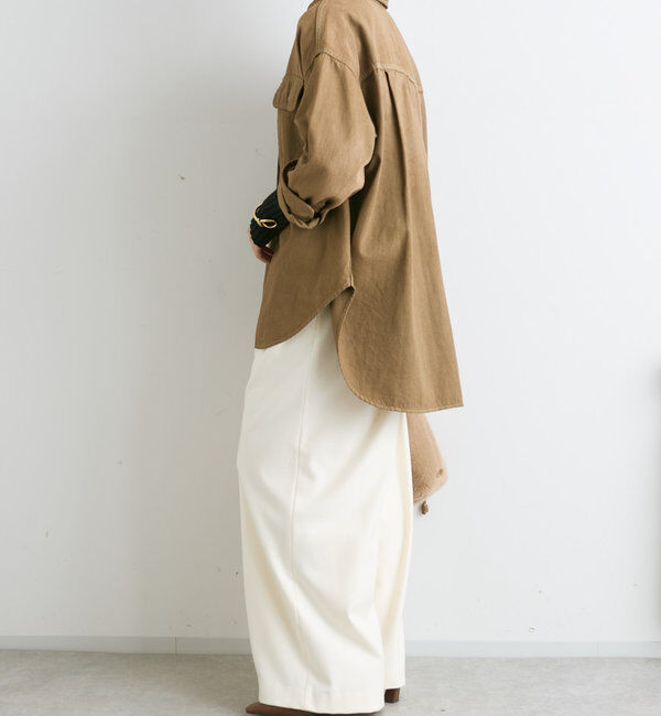  「【ベストセラー】【MONN.:.(モン)】ビッグデニムシャツ」|シャツ・ブラウス|