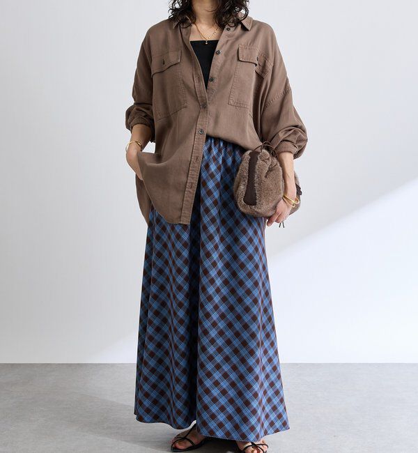  「【セットアップ可】ガーメントダイワイドシャツ」|シャツ・ブラウス|