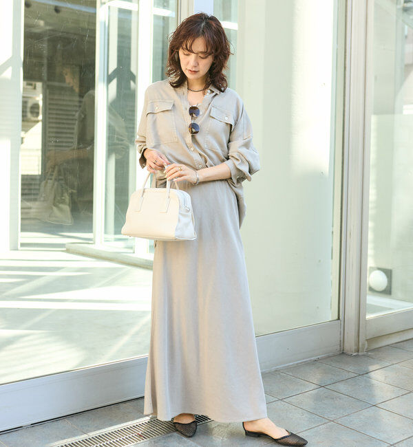  「【セットアップ可】ガーメントダイワイドシャツ」|シャツ・ブラウス|