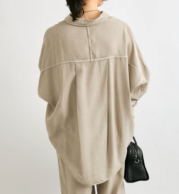  「【セットアップ可】ガーメントダイワイドシャツ」|シャツ・ブラウス|