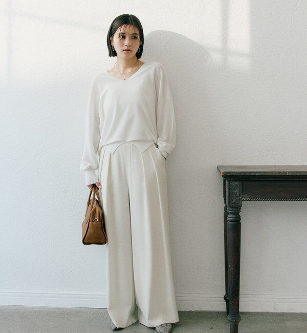  「【キレイめにもカジュアルにも】レザーボストン」|トートバッグ|