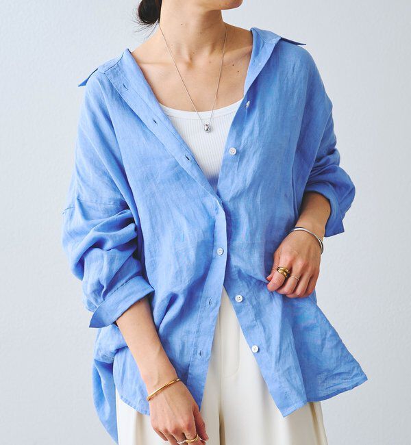  「【R.good(アールドットグッド)】エッグモチーフスライドネックレス」|リング|