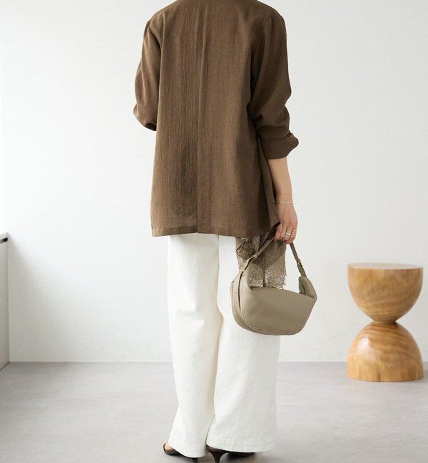  「予約【新色追加/ウォッシャブル】シアースラブオーバージャケット」|テーラードジャケット|