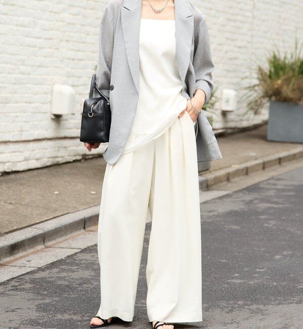  「予約【新色追加/ウォッシャブル】シアースラブオーバージャケット」|テーラードジャケット|