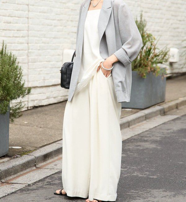  「予約【新色追加/ウォッシャブル】シアースラブオーバージャケット」|テーラードジャケット|