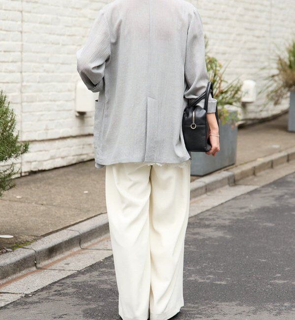  「予約【新色追加/ウォッシャブル】シアースラブオーバージャケット」|テーラードジャケット|