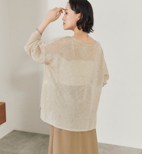  「メランジルーズニット」|ニット・セーター|