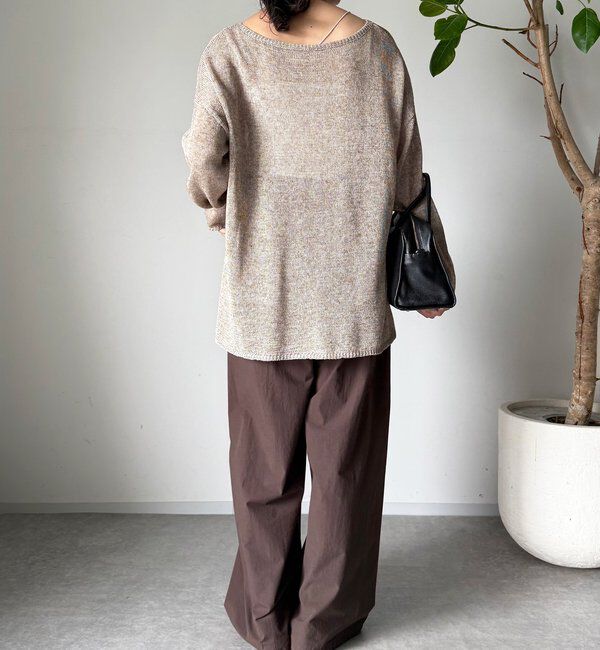  「メランジルーズニット」|ニット・セーター|