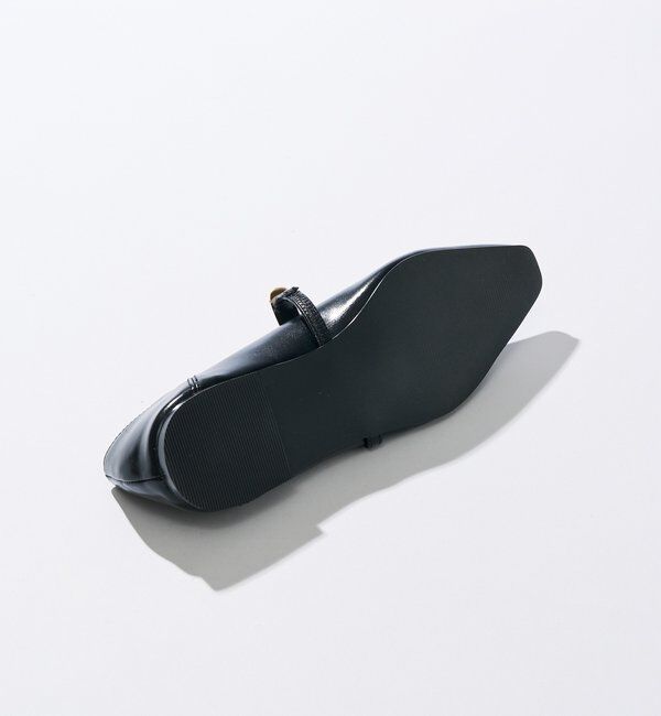  「【洗練された雰囲気に】ゴールドモチーフフラットシューズ」|その他|