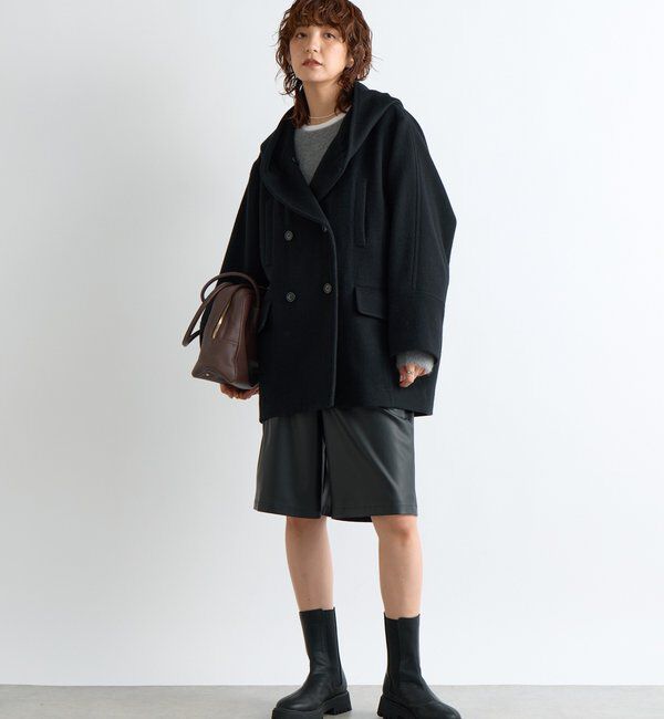  「【収納力◎】ロングハンドルレザーボストン」|ショルダー・メッセンジャー|