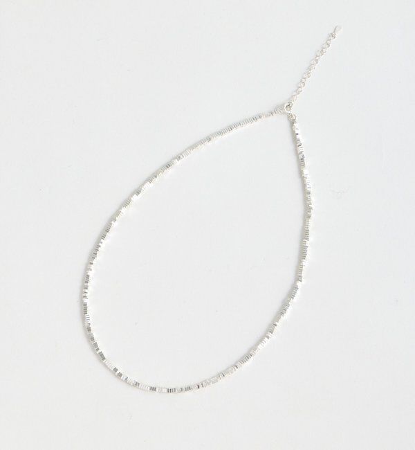  「【存在感◎】ヘマタイトショートネックレス2」|ブローチ・コサージュ|