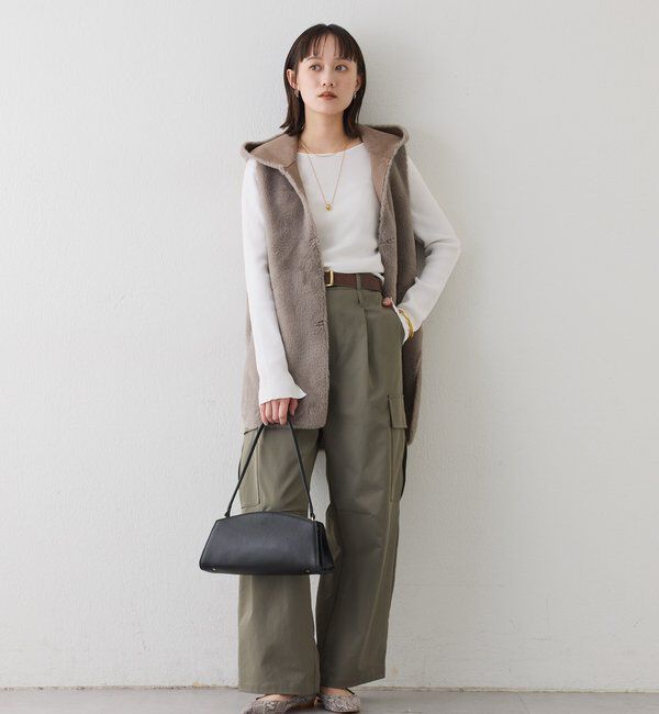  「【モードな印象】ダブルループカーゴパンツ」|チノ|