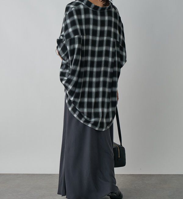  「【上品な揺れ感】キュプラ混バイアススカート」|スカート|