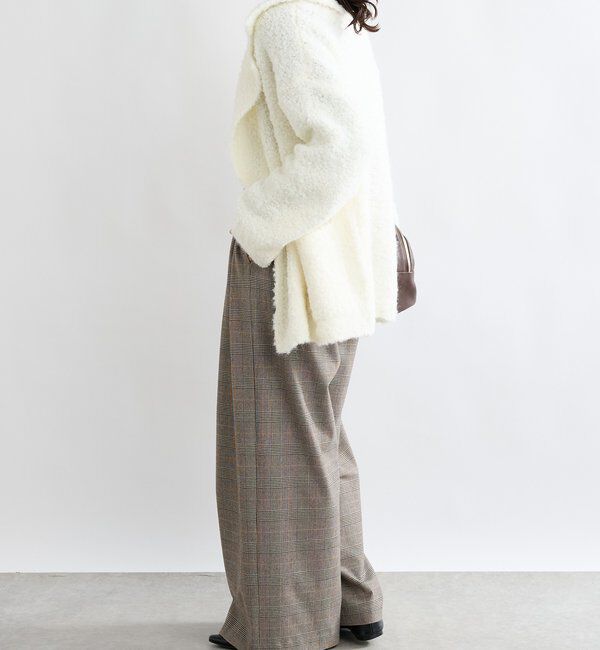  「【最高気温5度の寒い日に！/すっきり見え】ウォームタックワイドスラックス」|チノ|