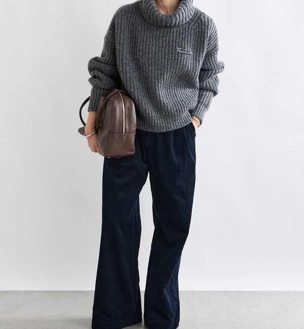  「【MONN.:.(モン)】タートルネックニット」|ニット・セーター|