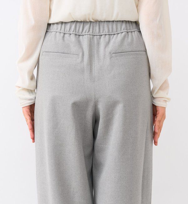  「【真冬まで暖か】両面起毛イージーストレートパンツ」|チノ|