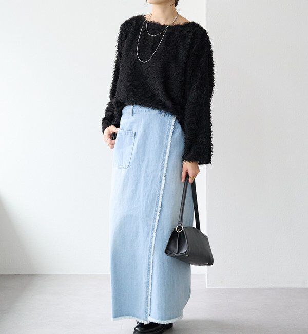  「【オケージョンにも】フェザージャガードブラウス」|シャツ・ブラウス|