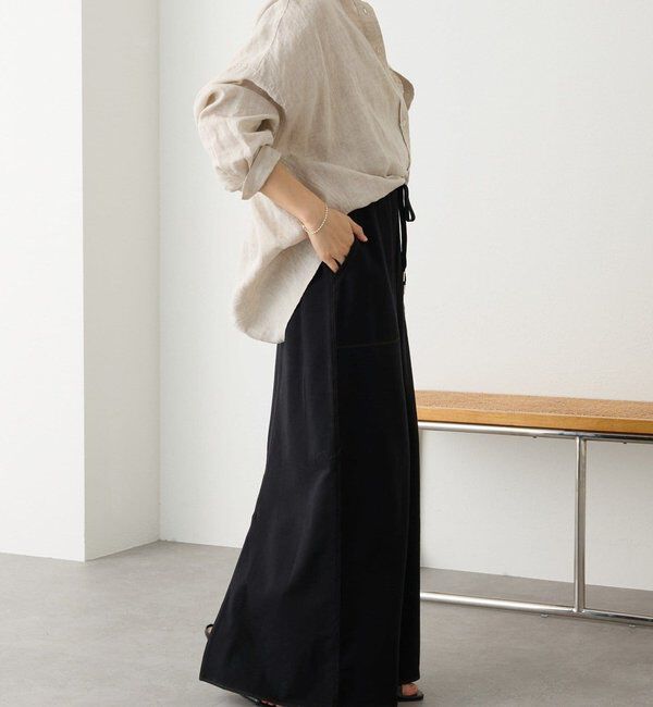  「予約【イージーな着心地】スエットロングスカート」|スカート|