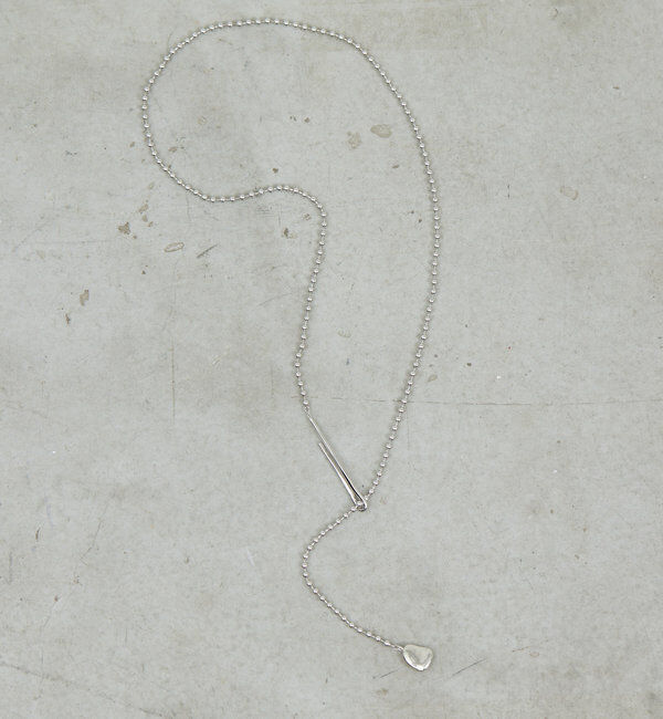  「ボールチェーンフックネックレス」|リング|