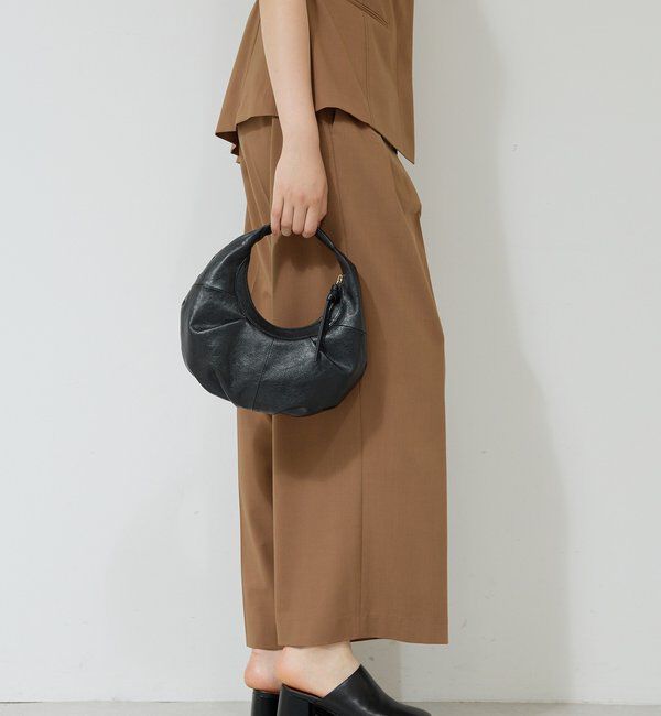  「【新色BR登場/セットアップ対応】ダブルタックパンツ」|スラックス|