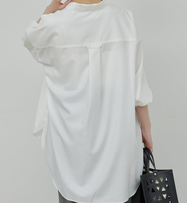  「【ルミネ限定カラーあり！】ツイルオーバーシャツ」|シャツ・ブラウス|