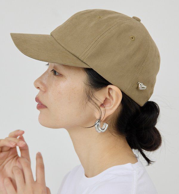  「ピン付キャップ」|ハット|