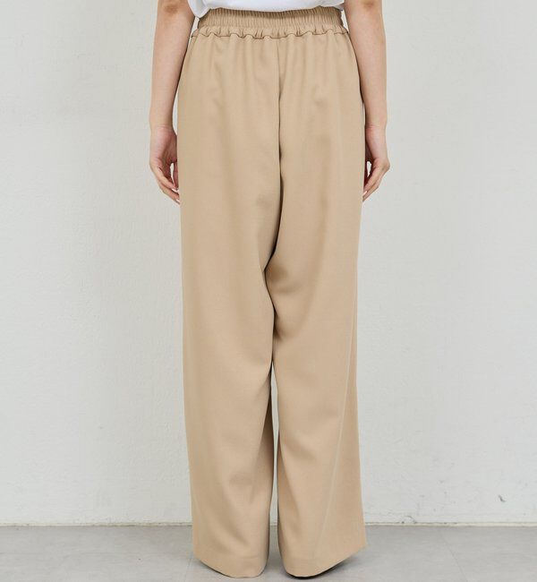  「【CHIHAYAコラボ】スウェードライクタックイージーパンツ」|チノ|